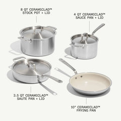CeramiClad® Non Stick Cookware Set
