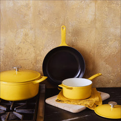 Enameled Cast Iron Skillet